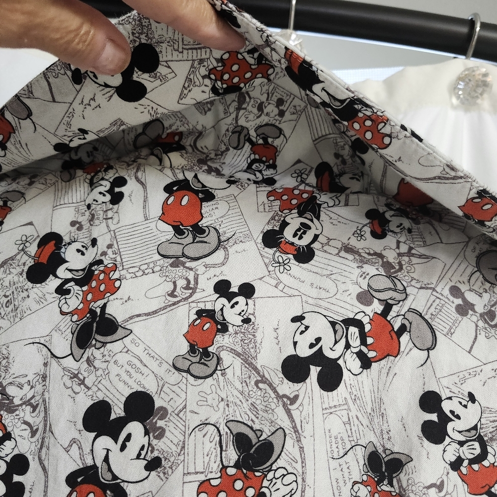 Rare, Vintage Disney Dress with Mickey and Red Accents. FINAL Reduced Price! - Picture 8 of 13